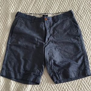 Gramercy cotton Sun washed Oxford shorts